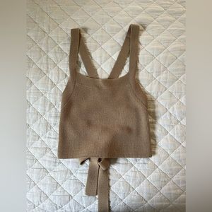 Aritzia Wilfred Cayenne Knitted Tank Top - S